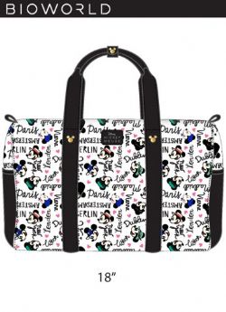 DISNEY -  MICKEY MOUSE DIFFERENT FACES AOP DUFFLE BAG