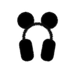 DISNEY -  MICKEY MOUSE FUZZY EARS EARMUFFS