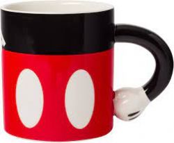 DISNEY -  MICKEY MOUSE SCULPTED HANDLE IN MUG