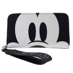 DISNEY -  MICKEY MOUSE WALLET WITH LEATHER WRISTLET