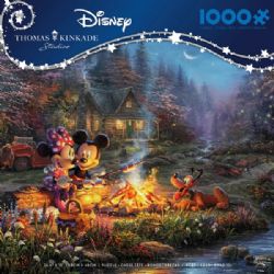 DISNEY -  MINNIE AND MICKEY AT THE COTTAGE (1000 PIECES)