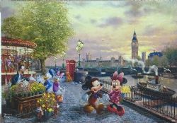 DISNEY -  MINNIE AND MICKEY IN LONDON (1000 PIECES)