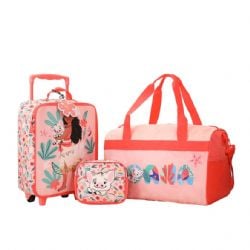 DISNEY -  MOANA - 4 PC YOUTH TRAVEL SET