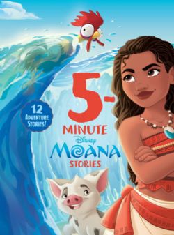 DISNEY -  MOANA (ENGLISH V.) -  5-MINUTE STORIES