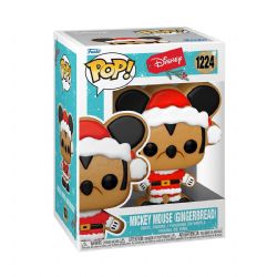 DISNEY -  POP! VINYL FIGURE OF GINGERBREAD MICKEY MOUSE (4 INCH) -  HOLIDAY 1224