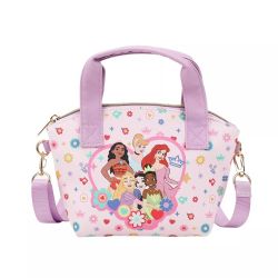 DISNEY -  PRINCESS & FLOWER DOUBLE HANDLE CROSSBODY BAG