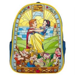 DISNEY -  SNOW WHITE BACKPACK (STAIN GLASS) -  LOUNGEFLY