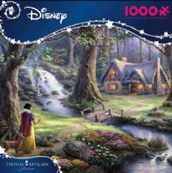DISNEY -  SNOW WHITE DISCOVERS THE COTTAGE (1000 PIECES)