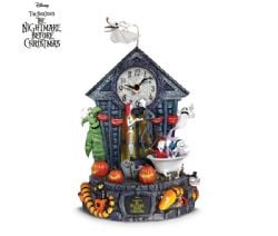 DISNEY -  THE NIGHTMARE BEFORE CHRISTMAS - CENTERPIECE CLOCK -  THE NIGHTMARE BEFORE CHRISTMAS