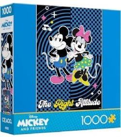 DISNEY -  THE RIGHT ATTITUDE (1000 PIECES) -  MICKEY AND FRIENDS