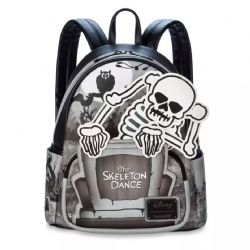 DISNEY -  THE SKELETON DANCE BACKPACK -  LOUNGEFLY