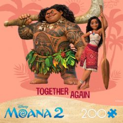 DISNEY -  TOGETHER AGAIN (200 PIECES) -  MOANA 2