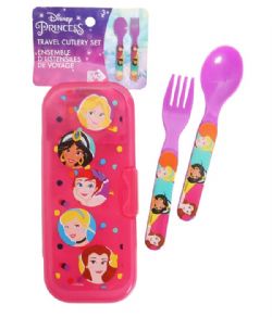 DISNEY -  TRAVEL UTENSIL SET -  DISNEY'S PRINCESSES