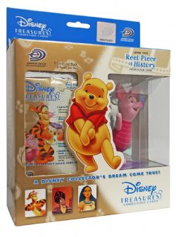 DISNEY -  UPPER DECK DISNEY TREASURE COLLECTIBLE CARDS WITH PIGLET FIGURE - (P5/B4)(ENGLISH) -  WINNIE THE POOH