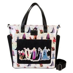 DISNEY -  VILLAINS CONVERTIBLE BACKPACK & TOTE BAG -  LOUNGEFLY