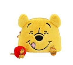 DISNEY -  WINNIE THE POOH BIG FACE CROSSBODY BAG 3 PIECE GIFT SET