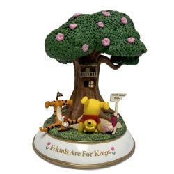 DISNEY -  WINNIE THE POOH - FRIENDS ARE FOR KEEPS - ORNAMENT WITH CERTIFICATE -  WINNIE THE POOH