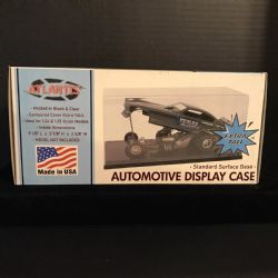DISPLAY CASES -  AUTO DISPLAY CASE 1/24 TALL STANDARD BASE (9.1 X 3.8 X 3.62 INCH)