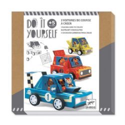 DO IT YOURSELF -  3 RACING CARS TO CREATE (MULTILINGUAL)