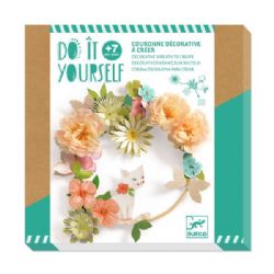 DO IT YOURSELF -  DECORATIVE WREATH TO CREATE (MULTILINGUAL)