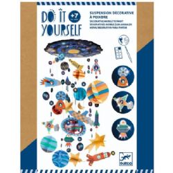 DO IT YOURSELF -  SOLAR SYSTEM : DECORATIVE MOBILE TO PAINT (MULTILINGUAL)