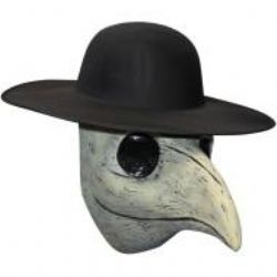 DOCTOR PLAGUE -  DOCTOR PLAGUE LATEX MASK (ADULT)