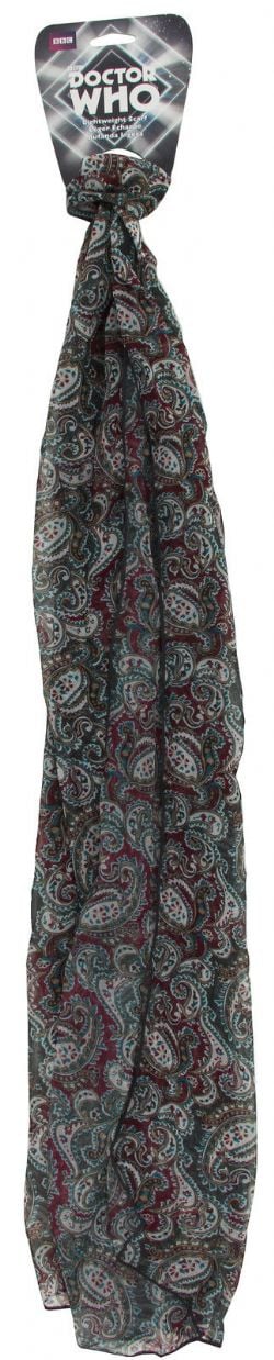 DOCTOR WHO -  SEVENTH DOCTOR LIGHTWEIGHT PAISLEY SCARF