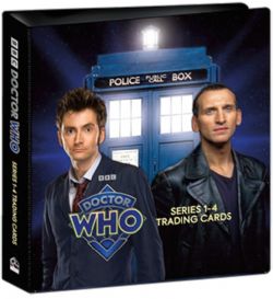 DOCTOR WHO - TRADING CARDS -  SERIES 1-4 - ALBUM (ENGLISH)