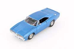 DODGE -  1969 DODGE CHARGER R/T COUPE, BLEUE - 1/25