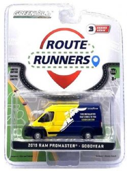 DODGE -  2019 RAM PROMASTER - GOODYEAR - 1/64 -  ROUTE RUNNERS
