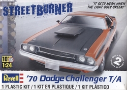 DODGE -  CHALLENGER T/A 1970 2'N1 1/25 (LEVEL 4 - CHALLENGING) -  REVELL