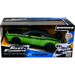 DODGE -  LETTY'S CHALLENGER SRT8 1/24 - GREEN - FAST AND FURIOUS