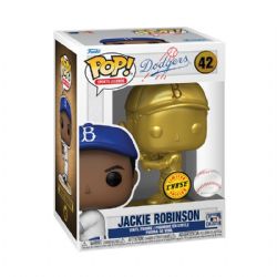 DODGERS -  POP! VINYL FIGURE OF JACKIE ROBINSON (CHASE) (4 INCH) 42