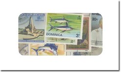 DOMINICAN REPUBLIC -  50 ASSORTED STAMPS - DOMINICAN REPUBLIC