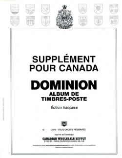 DOMINION -  2021 SUPPLEMENT (FRENCH) (WITHOUT MOUNTS)