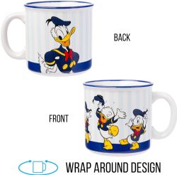 DONALD DUCK -  SAILOR DONALD (20 OZ) -  CERAMIC CAMPER MUG