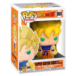 DRAGON BALL -  POP! VINYL FIGURE OF SUPER SAIYAN GOKU - FIRST APPEARANCE (4 INCH) 860