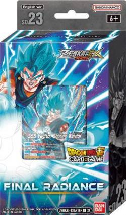 DRAGON BALL SUPER -  CRITICAL BLOW - STARTER DECK - FINAL RADIANCE SD23 -  ZENKAI SERIES 5