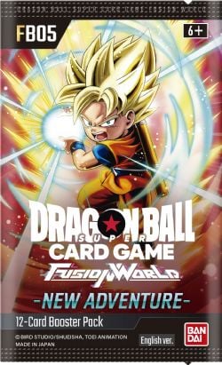 DRAGON BALL SUPER FUSION WORLD -  NEW ADVENTURE - BOOSTER PACK (ENGLISH) (P12/B24) FB05