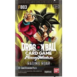 DRAGON BALL SUPER FUSION WORLD -  RAGING ROAR - BOOSTER PACK (ENGLISH) (P12/B24) FB03