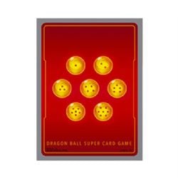 DRAGON BALL SUPER FUSION WORLD -  STANDARD SIZE SLEEVES -  DRAGON BALL RED (64)