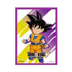 DRAGON BALL SUPER FUSION WORLD -  STANDARD SIZE SLEEVES -  SON GOKU (MINI) (64)