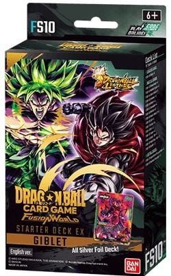 DRAGON BALL SUPER FUSION WORLD -  STARTER DECK - GIBLET (ENGLISH) FS10
