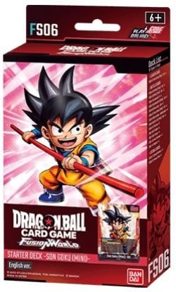 DRAGON BALL SUPER FUSION WORLD -  STARTER DECK - SON GOKU (MINI) (ENGLISH) FS06