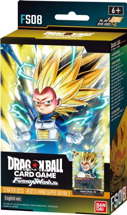 DRAGON BALL SUPER FUSION WORLD -  STARTER DECK - VEGETA SS3 (MINI) (ENGLISH) FS08
