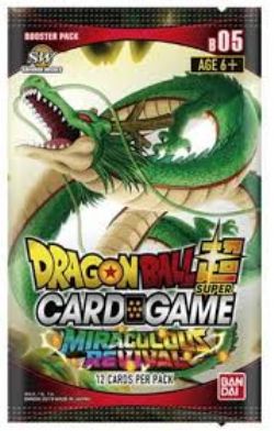 DRAGON BALL SUPER -  MIRACULOUS REVIVAL BOOSTER PACK (P12/B24/C12) -  SHENRON WISHES B05