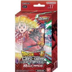 DRAGON BALL SUPER -  RED RAGE STARTER DECK (ENGLISH) -  ZENKAI SD17