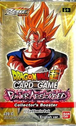 DRAGON BALL SUPER -  ZENKAI SERIES 3 - COLLECTOR BOOSTER PACK (P12/B12)***LIMIT 1 PER A CUSTOMER*** B20-C -  POWER ABSORBED