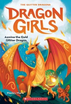 DRAGON GIRLS -  AZMINA THE GOLD GLITTER DRAGON (ENGLISH.V.) 01