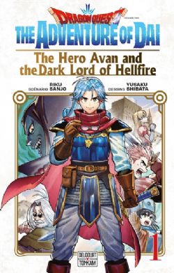 DRAGON QUEST -  (FRENCH V.) -  THE ADVENTURE OF DAI : THE HERO AVAN AND THE DARK LORD OF HELLFIRE 01